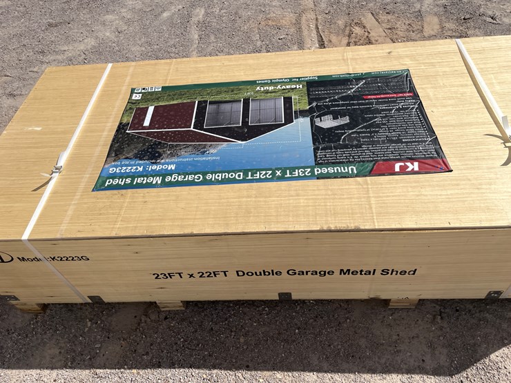 #3825-•-double-garage-metal-shed-image-5