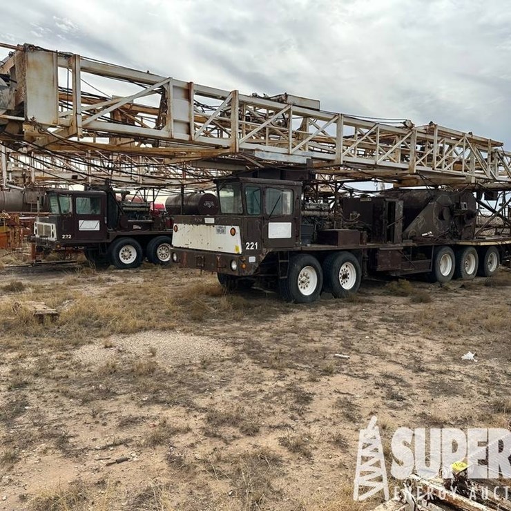 CORSAIR D/D Well Service Rig, p/b DETRIOT Series ...