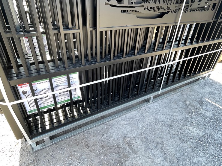 #3812-•-deer-motif-style-driveway-gates-image-6