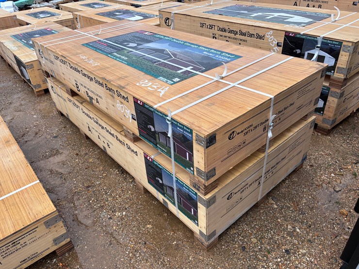 #8034-•-double-garage-steel-barn-image-1