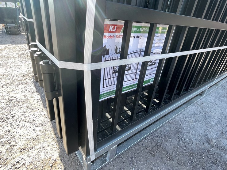 #3860-•-deer-motif-style-driveway-gates-image-8