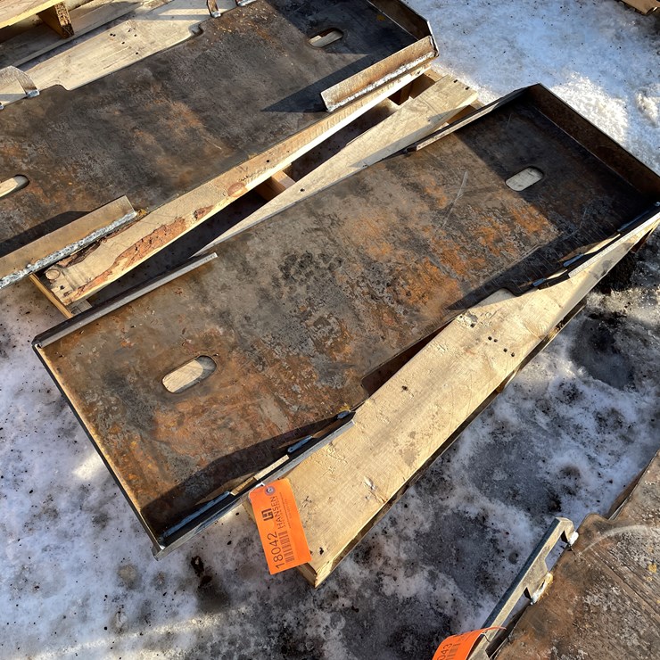 #18042 • Unused Formed Skid Steer Fork Frame Attachments (Princeton, MN)