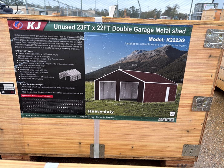 #8016-•-double-garage-metal-shed-image-2