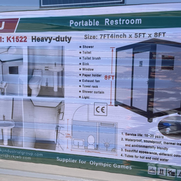 #3850 • Portable Restroom