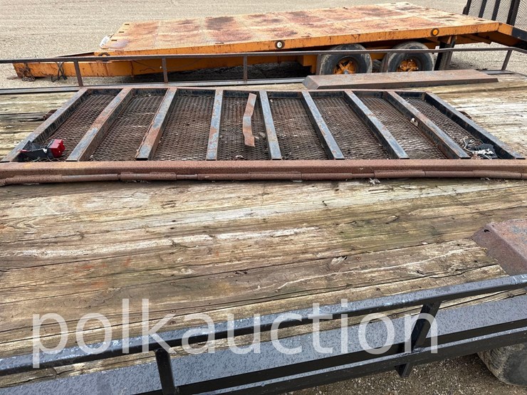 3108---nomanco-14'-flatbed-trailer-w/-4'-beavertail-(vin#--)(title-pending)-image-4