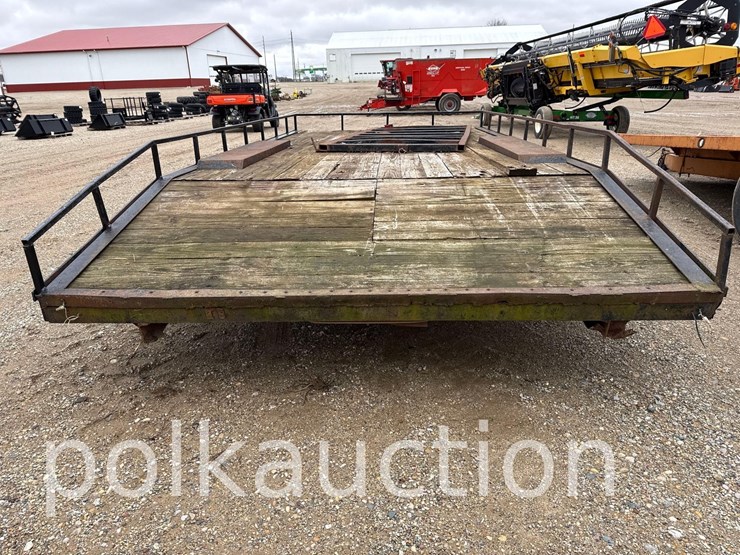 3108---nomanco-14'-flatbed-trailer-w/-4'-beavertail-(vin#--)(title-pending)-image-6