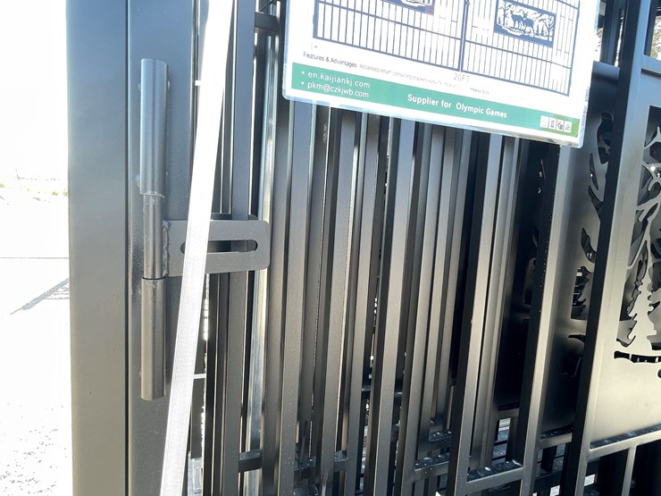 #3860-•-deer-motif-style-driveway-gates-image-7