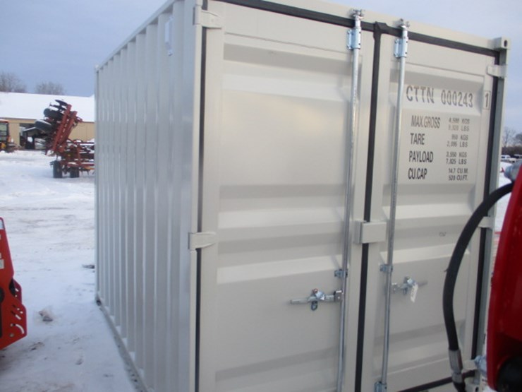 #6575-•-10'-storage-container-10'-storage-container-has-a-vinyl-window-and-an-access-door-on-the-side-image-2