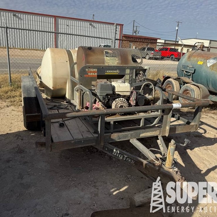 (x) 2005 BIG TEX 7'W x 12'5" W T/A Power Washing ...