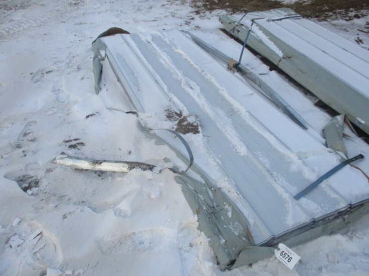 #6576-•-galvalume-steel-siding-roofing-3'x10'-qty-of-(100)-sheets-galvalume-steel-siding-roofing-image-1