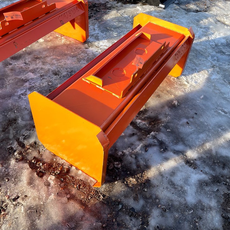#18022 • Unused Mini Skid Steer Snow Pusher (Princeton, MN)