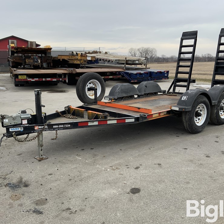 2020 MMDI ME510R T/A Utility Trailer w/ Ramps