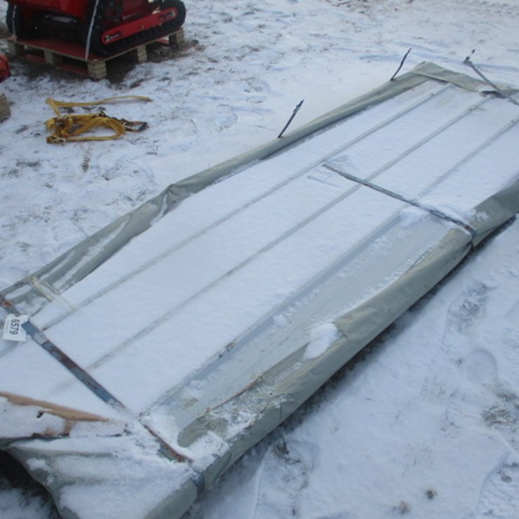 #6579 • Galvalume Steel Siding Roofing 3'x10' Qty of (100) Sheets Galvalume Steel Siding Roofing
