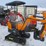 #6592-•-future-ft13-mini-excavator-gasoline-engine,-rubber-track,16in-digging-bucket,-hydraulic-plumbing,-bulldozer-blade,-manual-thumb-image-1
