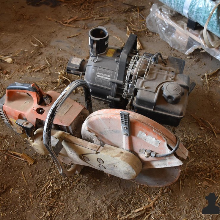 Cut Off Saw & Pump