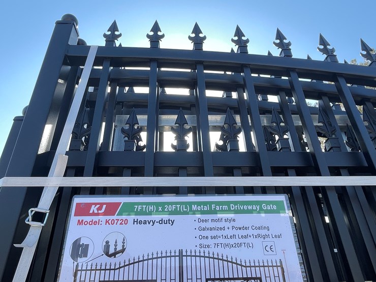 #3808-•-deer-motif-style-driveway-gates-image-4