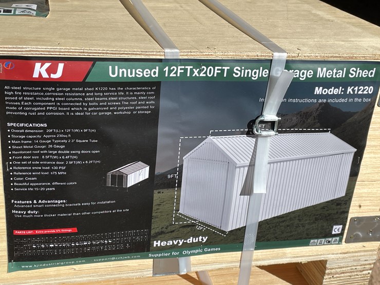 #3824-•-single-garage-metal-shed-image-10