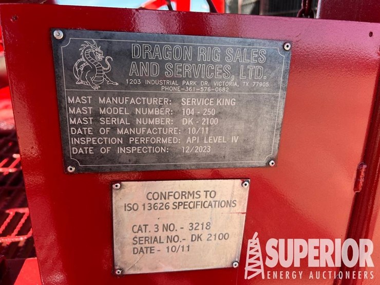 2011-service-king-575-d/d-well-service-rig,-s/n-4...-image-8
