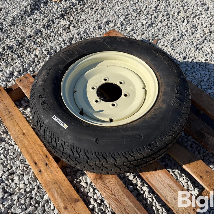 Carlisle ST225/75R15 Tire & 5 Bolt Rim