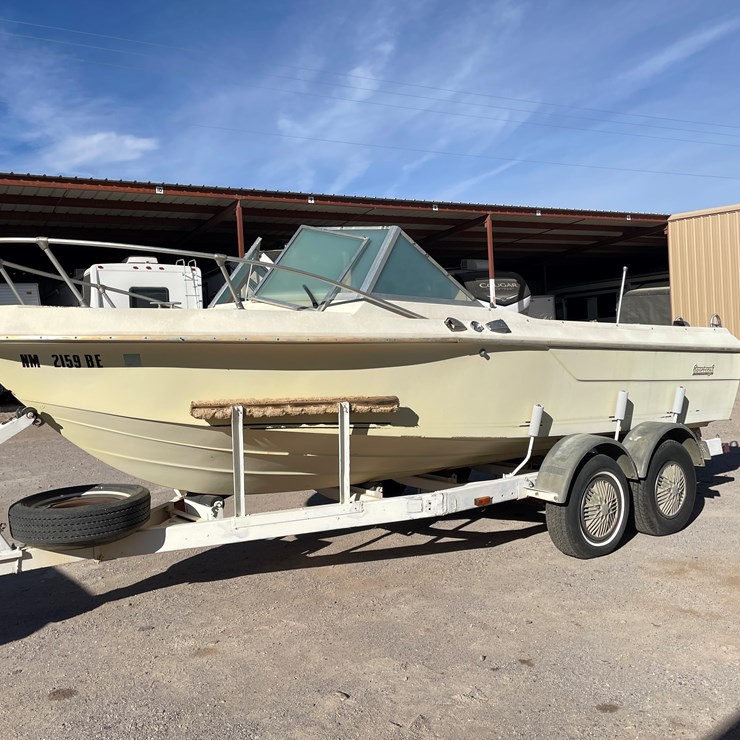 #150 • 1971 Sportcraft Boat on Trailer (NM Titles)