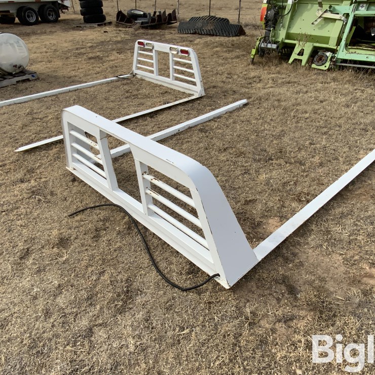 Shop Made Headache Rack W/Bed Rail