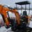#6598-•-future-ft15-mini-excavator-13.5hp-gas,-rubber-track,16in-digging-bucket,-hydraulic-plumbing,-bulldozer-blade,-manual-thumb-image-1