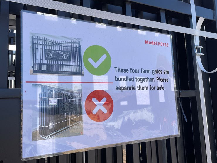 #3854-•-deer-motif-style-driveway-gates-image-3