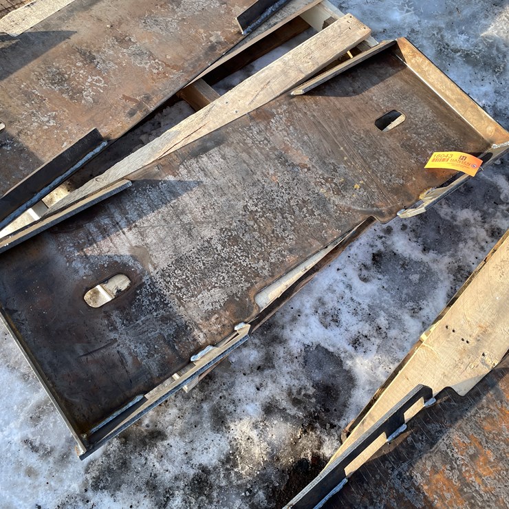 #18043 • Unused Formed Skid Steer Fork Frame Attachments (Princeton, MN)