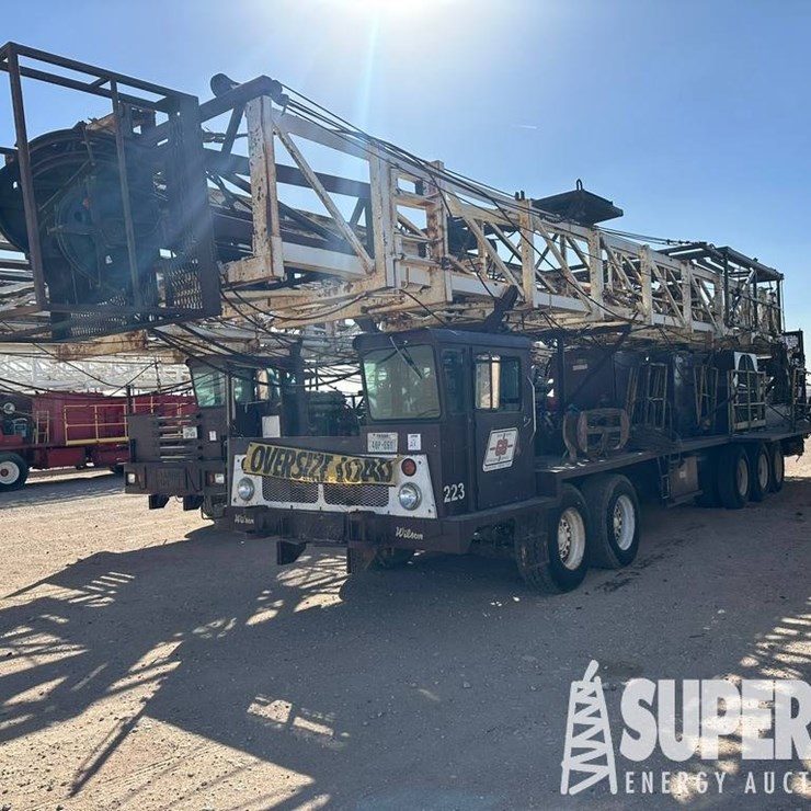 1982 WILSON 42 D/D Well Service Rig, w/ Tubing Dr...