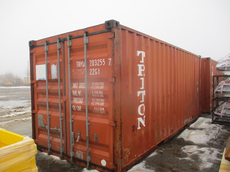 #5737-•-used-20'-shipping-container-used-20'-shipping-container-solid-floors-good-seals-image-1