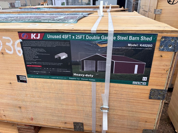 #8036-•-double-garage-steel-barn-shed-image-2