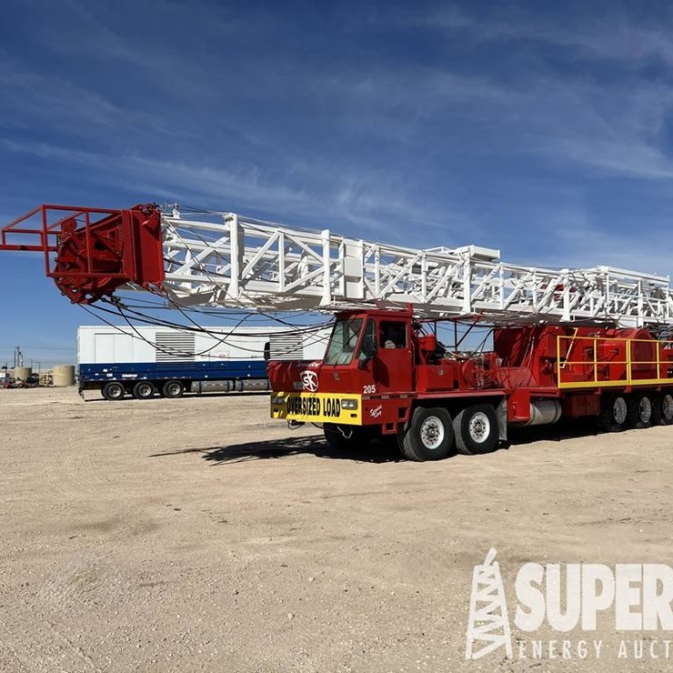 2013 SERVICE KING 575 D/D Well Service Rig, S/N-5...