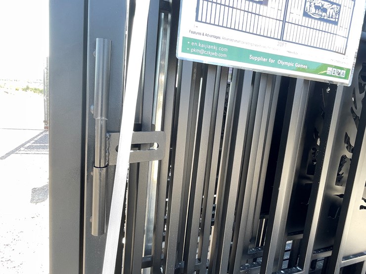 #3812-•-deer-motif-style-driveway-gates-image-8