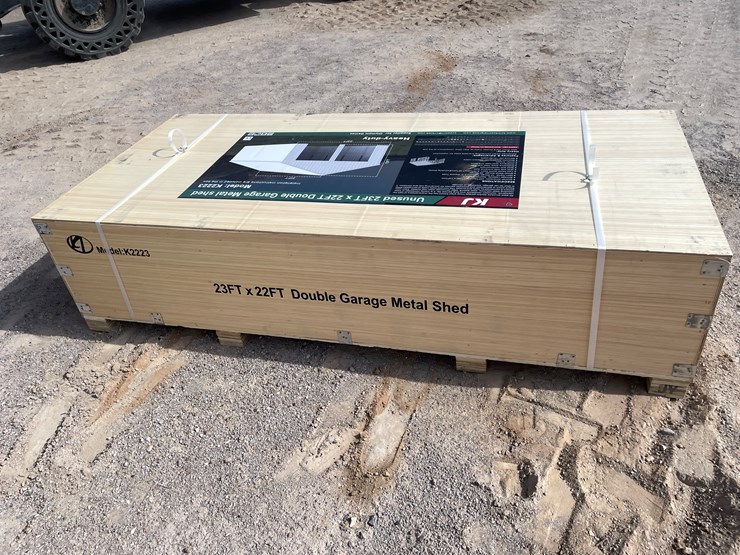 #3876-•-double-garage-metal-shed-image-3