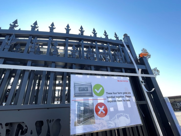 #3855-•-deer-motif-style-driveway-gates-image-7