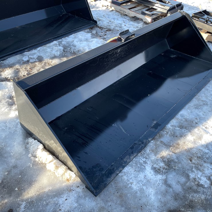 #18027 • Unused Skid Steer Bucket with Blade (Princeton, MN)