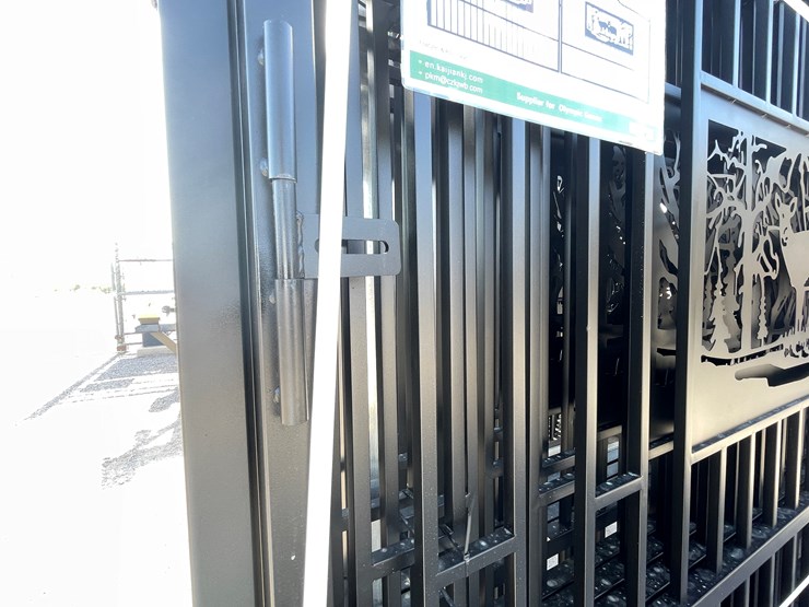 #3858-•-deer-motif-style-driveway-gates-image-6