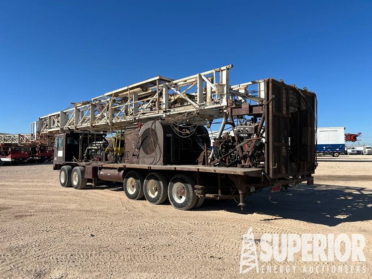 weins-550-d/d-well-service-rig,-w/-tubing-drum-f/...-image-5