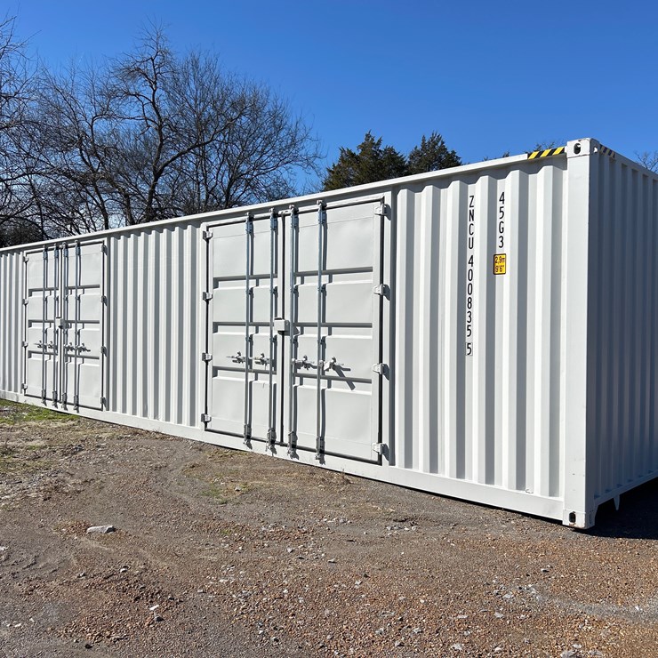 #10 • 40’ MULTI DOOR STORAGE CONTAINER #ZNCU4008355