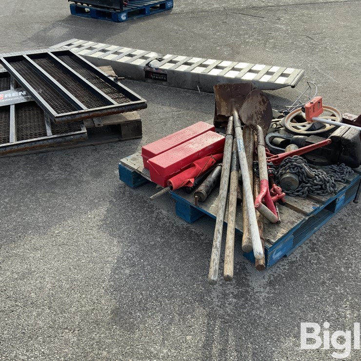 Trailer Ramps, Shop Equipment & Shovels