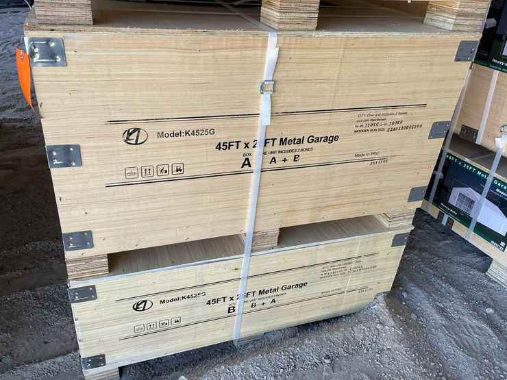 #3867-•-double-garage-steel-barn-shed-image-9