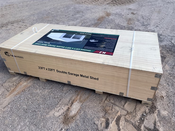 #3826-•-double-garage-metal-shed-image-4