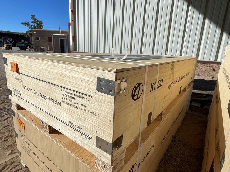 #3824-•-single-garage-metal-shed-image-14