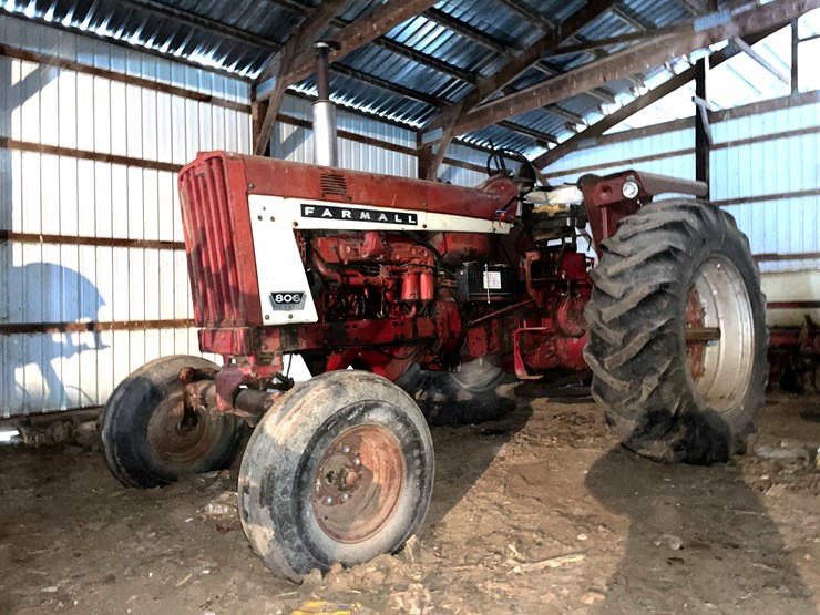 #214-•-1968-farmall-806d-tractor-(rib-lake,-wi)-image-2