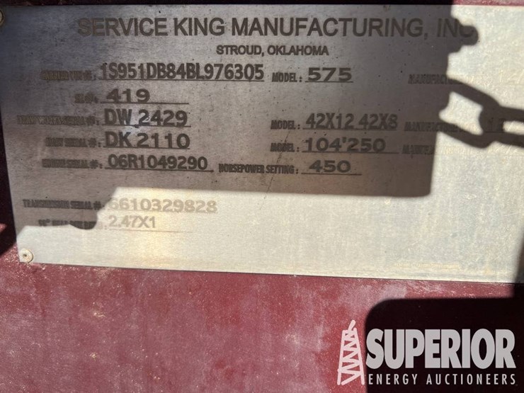 2011-service-king-575-d/d-well-service-rig,-s/n-4...-image-7