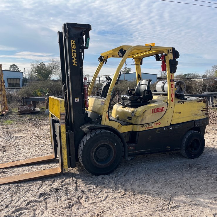 #8 • HYSTER 120 FORTIS FORKLIFT