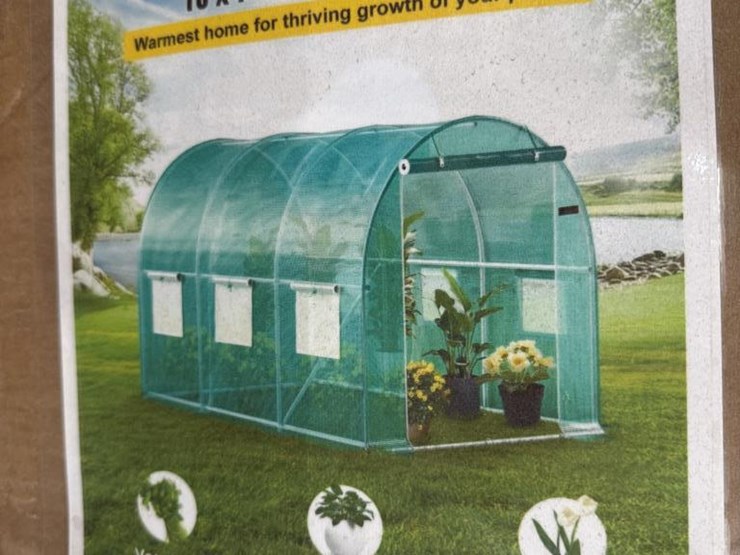 #156-•-vevor-green-house---nib---10"-x-7'-x-7'-image-1