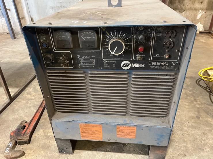 #93-•-miller-deltaweld-451-welder-image-1