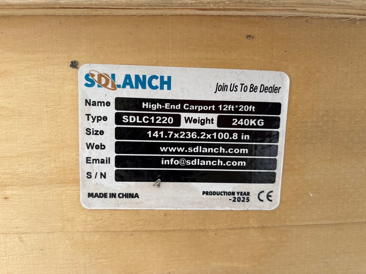#2508-•-2025-unused-sdlanch-sdlc1220-high-end-carport-image-3