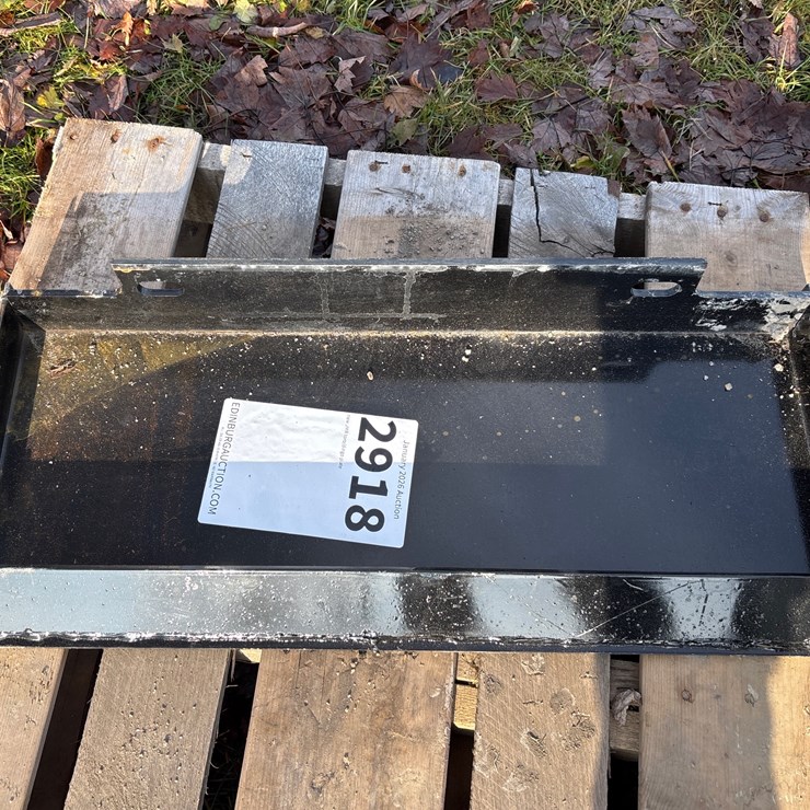 #2918 • new JMR toro/dingo plate